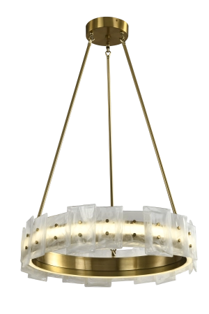 Люстра  подвесная ZORTES CLOUD-STONE ZRS.90610.60, Мощность - 50Вт, Тип лампы: LED, В -950мм/550мм / Ш - ø600мм