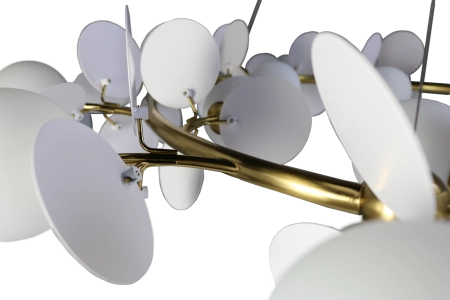 Люстра  подвесная ZORTES FLORET ZRS.01201.18, Мощность - 126Вт, Тип лампы: G9, В -1200мм / Ш - 1050мм / Ш - ø1050мм