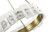 Люстра  подвесная ZORTES CLOUD-STONE ZRS.90610.60, Мощность - 50Вт, Тип лампы: LED, В -950мм/550мм / Ш - ø600мм