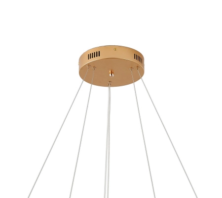 Светильник ZORTES RINGOLIGHT ZRS.33320.63C, Мощность - 63Вт, Тип лампы: LED, В - 1500мм / Ш - ø400/ø600мм