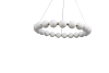 Люстра  подвесная ZORTES KRANZ ZRS.1585.21, Мощность - 100Вт, Тип лампы: LED, В -1580мм / Ш - 735мм / Ш - ø730мм