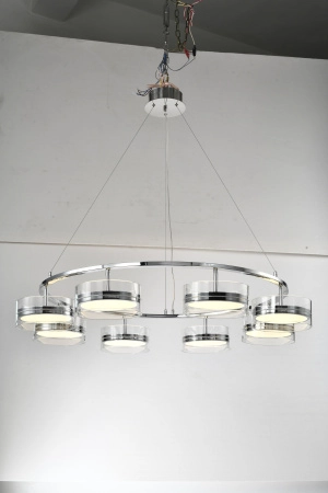 Люстра  подвесная ZORTES DONUT ZRS.1802.08, Мощность - 96Вт, Тип лампы: LED, В -1650мм / Ш - ø1050мм