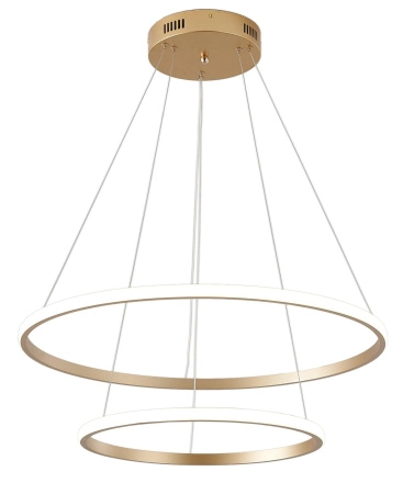 Светильник ZORTES RINGOLIGHT ZRS.33320.63C, Мощность - 63Вт, Тип лампы: LED, В - 1500мм / Ш - ø400/ø600мм