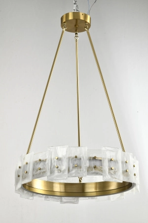 Люстра  подвесная ZORTES CLOUD-STONE ZRS.90610.60, Мощность - 50Вт, Тип лампы: LED, В -950мм/550мм / Ш - ø600мм