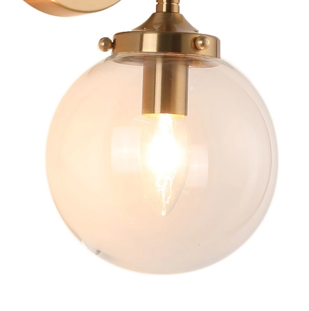 Бра Zortes LAMPADY ZRS.79901.1, Мощность - 10вт, Тип лампы: E14, В - 300мм / Г - 200мм / Ш - 150мм