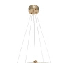 Светильник ZORTES AURALIA ZRS.57790.94, Мощность - 94Вт, Тип лампы: LED, В - 1500мм/750мм / Ш - ø600/400мм