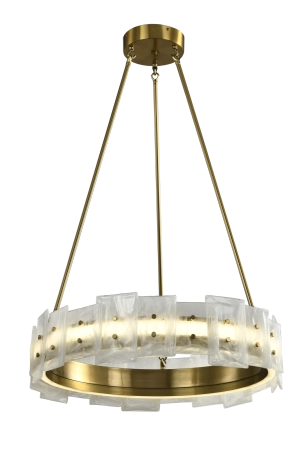 Люстра  подвесная ZORTES CLOUD-STONE ZRS.90610.60, Мощность - 50Вт, Тип лампы: LED, В -950мм/550мм / Ш - ø600мм
