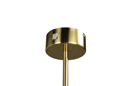 Подвесной светильник латунь LED 45Вт 40см