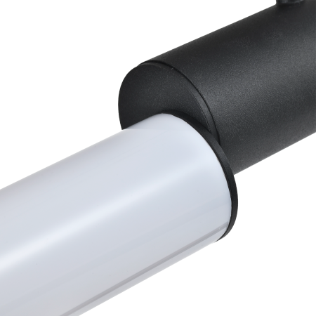 Светильник потолочный черный LED 32Вт 80см