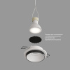 Встраиваемый светильник Denkirs DK2401-BK