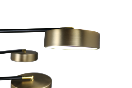 Люстра потолочная черня LED 80Вт 85см