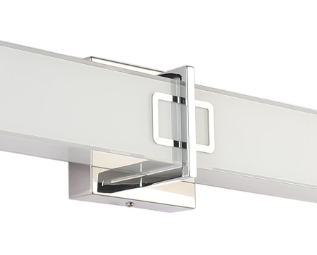 Светильник настенный хром LED 46см