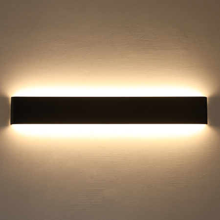 Светильник настенный черный LED 20Вт 61см