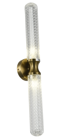 Светильник настенный латунь 60см