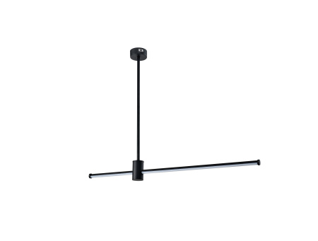 Светильник потолочный антрацит LED 19Вт 98см