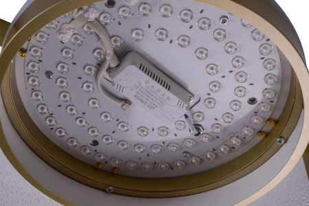 Потолочный светильник золото LED 48+15Вт D40см