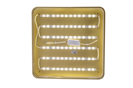 Потолочный светильник золото LED 72Вт 50см