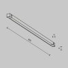 Трековый светильник Technical TR240-2-6W3K-B