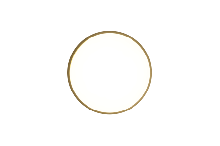 Потолочный светильник золото 36Вт LED D30см