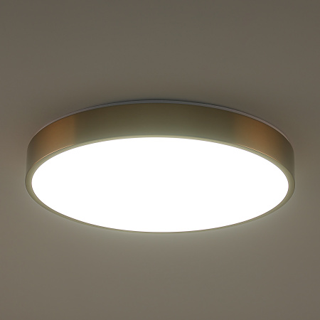 Светильник потолочный латунь LED 72Вт D50см
