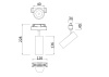 Трековый светильник Technical TR019-2-7W4K-B