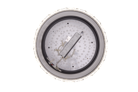 Потолочный светильник черный LED 72Вт D50см