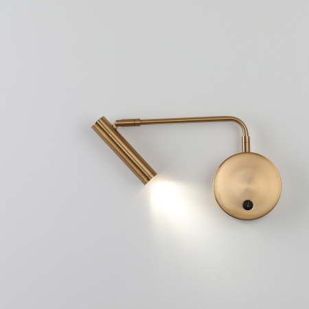 Бра латунь LED 3Вт 26см