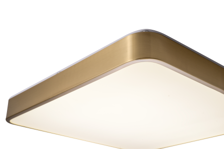 Светильник светодиодный потолочный латунь LED 48Вт 40см