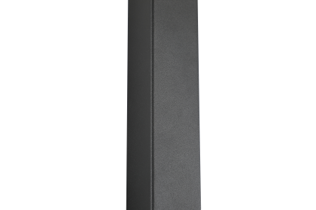 Светильник настенный черный 100см