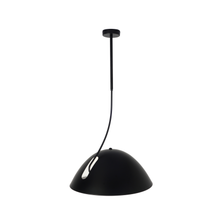 Светильник потолочный черный D49см