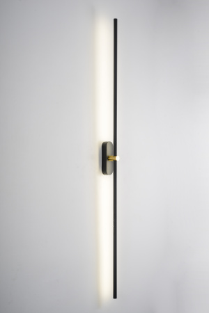 Бра черное LED 24Вт 128см