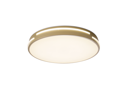 Потолочный светильник золото 48Вт LED D40см