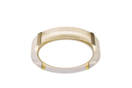 Потолочный светильник золото LED 72+15Вт D50см