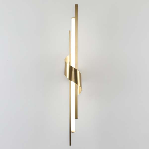 Бра настенный латунь LED 12Вт 80см Zortes LORANO ZRS.1718.08