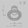 Встраиваемый светильник Technical DL119-10W-3K-TRS-B