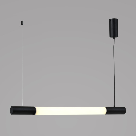 Светильник потолочный черный LED 32Вт 80см