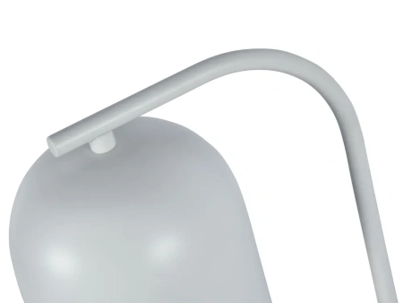 Настольная лампа белая беспроводная зарядка 37см