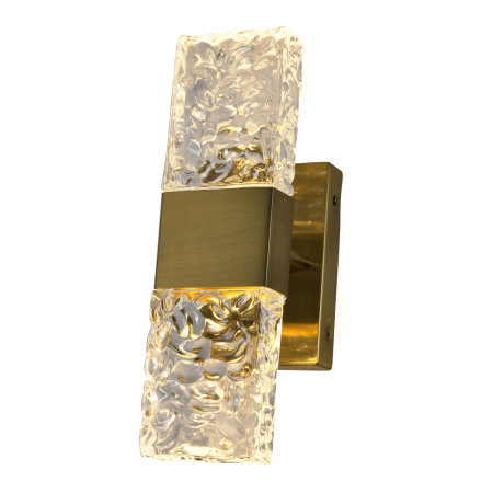 Бра латунь LED 3Вт 31см