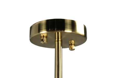 Люстра с плафонами бронза D68см