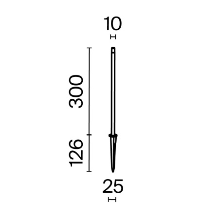 Ландшафтный светильник Outdoor O441FL-L1GF3K