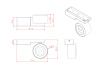 Потолочный светильник Technical C062CL-L12W4K