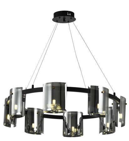 Светильник потолочный антрацит D80см