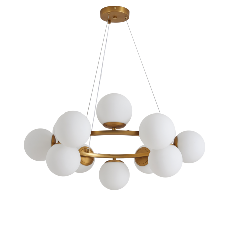 Люстра латунь D72см