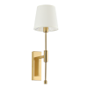 Бра с тканевым абажуром латунь 47см