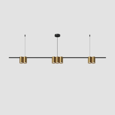 Подвесной светильник Denkirs DK4063-BK+SG