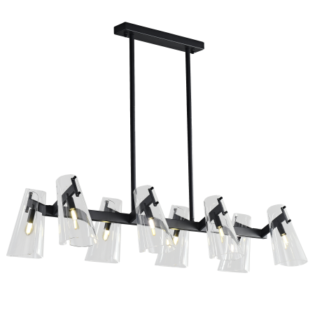 Люстра потолочная черня 101см