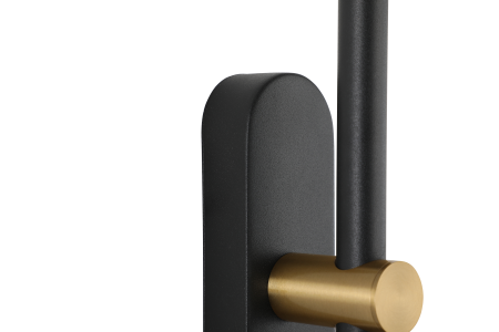 Бра черное LED 8Вт 48см