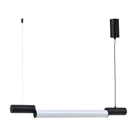 Светильник потолочный черный LED 32Вт 80см