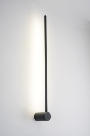 Светильник настенный черный LED 12Вт 80см