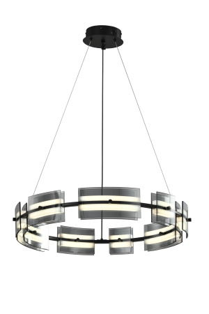 Люстра  подвесная ZORTES LOFT ZRS.1802.60, Мощность - 36Вт, Тип лампы: LED, В -1500мм / Ш - ø600мм / Г - 600мм